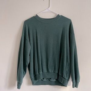 American Eagle Green Sweatshirt